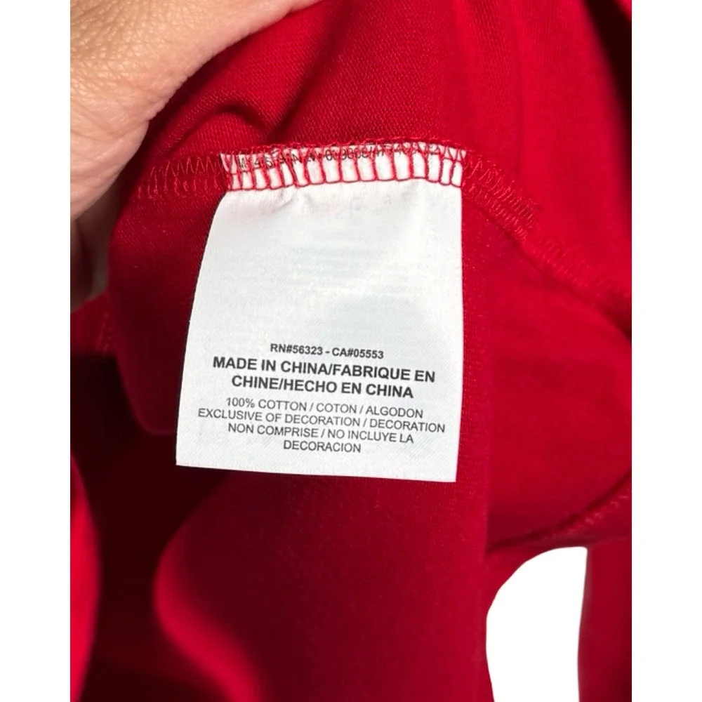 Nike Mens St Louis Cardinals Long Sleeve T-Shirt Red MLB Baseball Medium - Picture 6 of 6